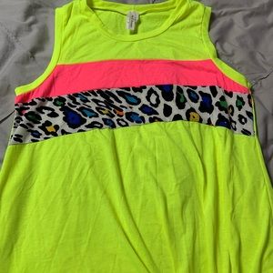 Neon tank
